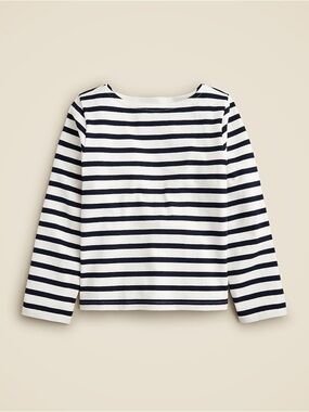 J Crew classic mariner cloth boatneck t shirt